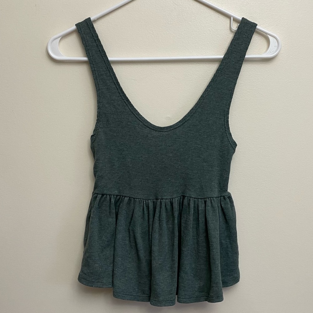 NWT Urban Outfitters Peplum Tank Top